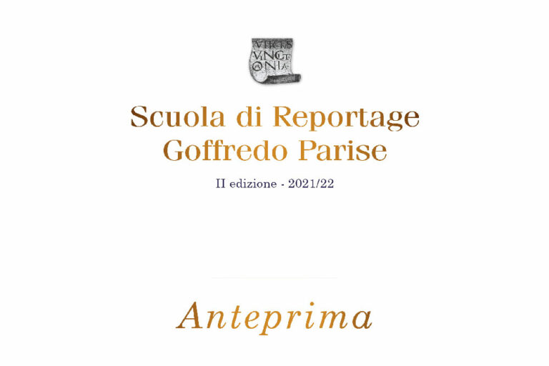 Anteprima Scuola di Reportage 2022